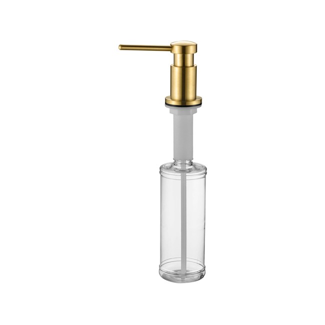 Дозатор для жидкого мыла PAULMARK BREVIT, D005-G (золото)